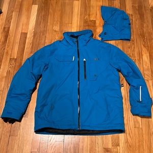 Orage ski jacket (gore-tex, primaloft) with detachable hood.